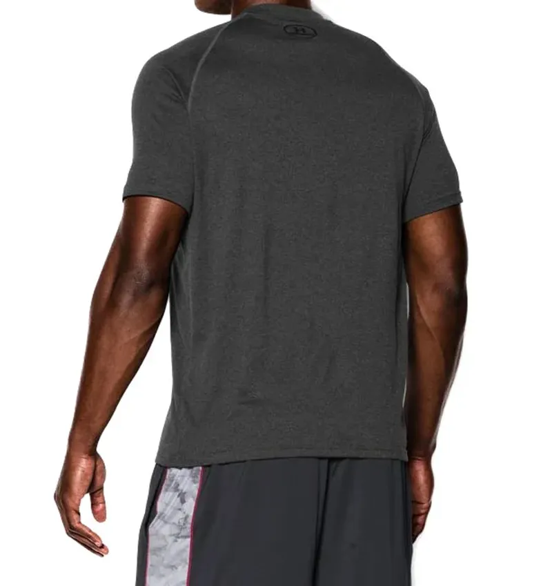 Under Armour Men's UA Tech Short Sleeve Tee Black/Grey S-3